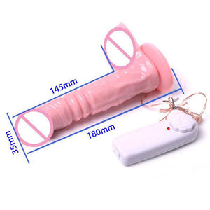 Fanala Telescopic Vibrating Dildo-ZhenDuo Sex Shop