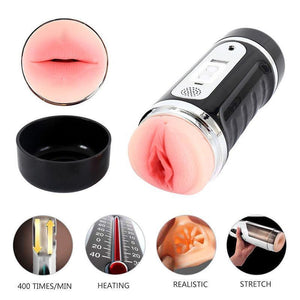 Automatic Smart Pussy Stroker Vibrating Male Masturbator Cup-ZhenDuo Sex Shop