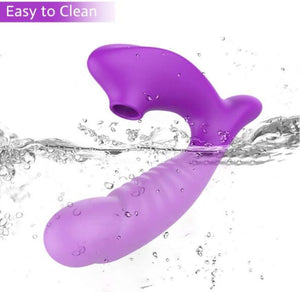 G Spot Clitoral Sucking Vibrator with 10 Intensities-ZhenDuo Sex Shop