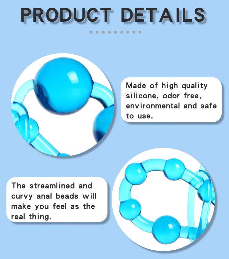 G-spot Anal Beads Plug Play Pull Ring Ball Stimulator ZhenDuo Sex Shop G-spot Anal Beads Plug Play Pull Ring Ball Stimulator ZhenDuo Sex Shop