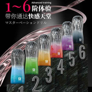 Galaku Trail II Transparent Masturbator Training Cup-ZhenDuo Sex Shop