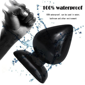 Huge Waterproof Suction Cup Anal Butt Plug-ZhenDuo Sex Shop