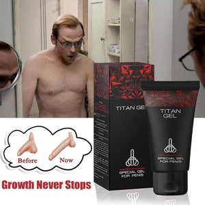 TITAN Gel: Male Penis Enlargement Herbal Big Dick Thickening Growth Cream-ZhenDuo Sex Shop