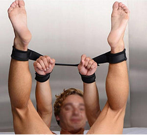 Nylon Wrist Ankle Bondage Handcuffs Straps BDSM Toy-ZhenDuo Sex Shop