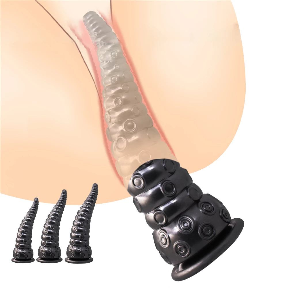 Octopus Tentacle Sucker Anal Plug Dilator Dildos Butt Plug Stimulator ZhenDuo Sex Shop Octopus Tentacle Sucker Anal Plug Dilator Dildos Butt Plug Stimulator ZhenDuo Sex Shop