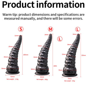 Octopus Tentacle Sucker Anal Plug Dilator Dildos Butt Plug Stimulator Prostate Massager Anal Sex Toy For Women Men Anus Expander-anal plug-ZhenDuo Sex Shop-ZhenDuo Sex Shop