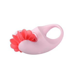 Otouch 12 Kiss Vibrating Penis Ring with Oral Licking Tongue-penis ring-ZhenDuo Sex Shop-pink-ZhenDuo Sex Shop