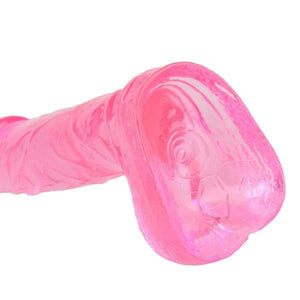 Pink Realistic Flesh Suction Cup Dildo-ZhenDuo Sex Shop