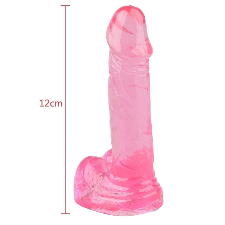 Pink Realistic Flesh Suction Cup Dildo-ZhenDuo Sex Shop