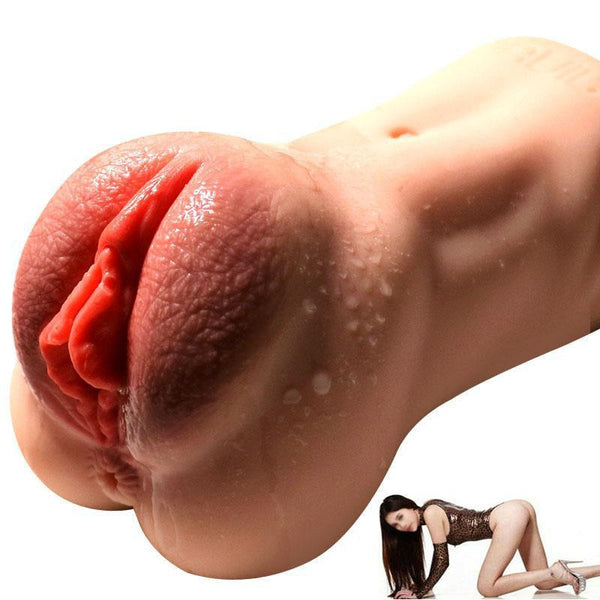 Realistic 3D Vaginal Anal Pussy Masturbator Cup-ZhenDuo Sex Shop