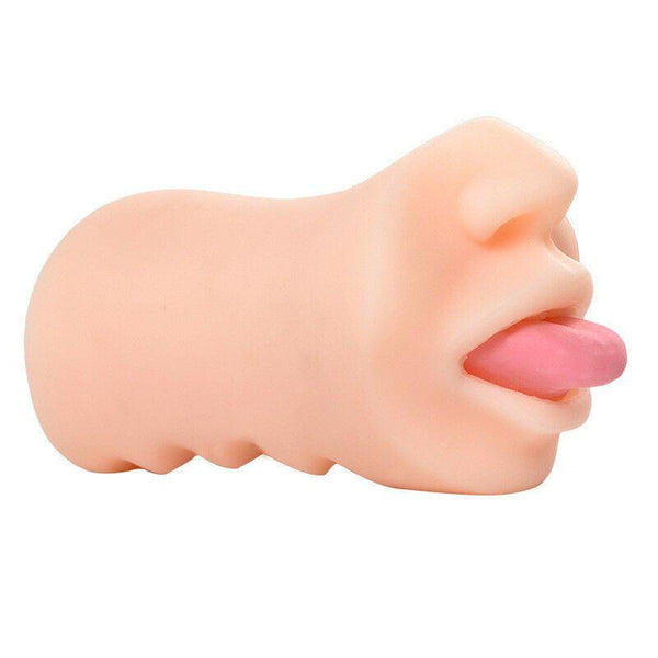Artificial Realistic Oral Sex Pussy Cup Male Masturbator-ZhenDuo Sex Shop
