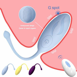 Remote Control G-Spot Simulator Egg Vibrator-ZhenDuo Sex Shop
