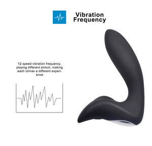 Safiman Male Prostate Massager Wireless Remote Control 12 Modes-prostate massager-ZhenDuo Sex Shop