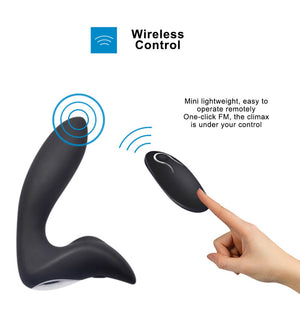 Safiman Male Prostate Massager Wireless Remote Control 12 Modes-prostate massager-ZhenDuo Sex Shop