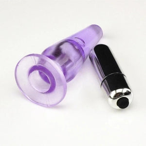 Sex Powerful Jelly Toy Vibrating Butt Plug Anal Vibrator-ZhenDuo Sex Shop