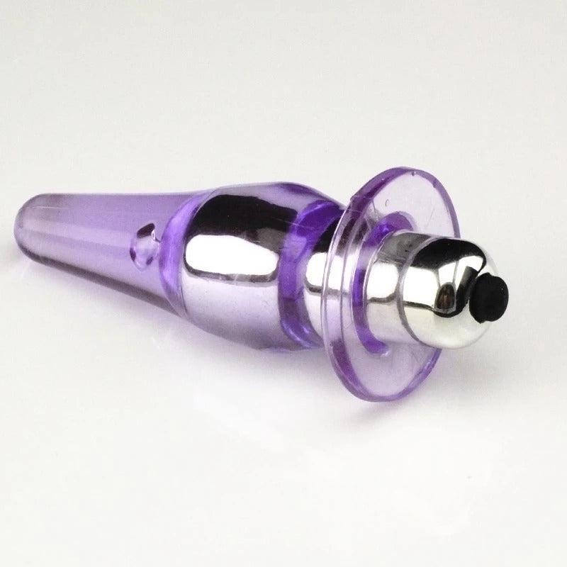 Sex Powerful Jelly Toy Vibrating Butt Plug Anal Vibrator-ZhenDuo Sex Shop