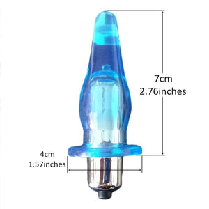 Sex Powerful Jelly Toy Vibrating Butt Plug Anal Vibrator-ZhenDuo Sex Shop