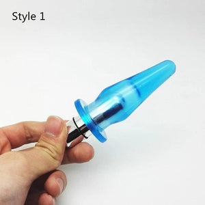 Sex Powerful Jelly Toy Vibrating Butt Plug Anal Vibrator-ZhenDuo Sex Shop