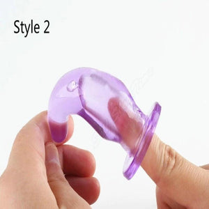 Sex Powerful Jelly Toy Vibrating Butt Plug Anal Vibrator-ZhenDuo Sex Shop