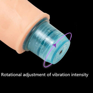 Female Silicone Realistic Dildo Vibrator G-spot Stimulator-ZhenDuo Sex Shop