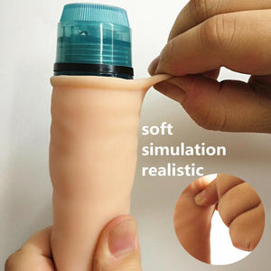 Female Silicone Realistic Dildo Vibrator G-spot Stimulator-ZhenDuo Sex Shop