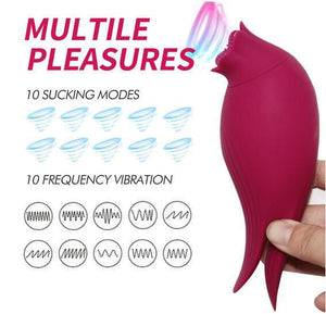 Tidal Bird 10 Sucking Modes Clitoral Vibrator w/ 10 Frequency Vibration-vibrator-ZhenDuo Sex Shop-ZhenDuo Sex Shop