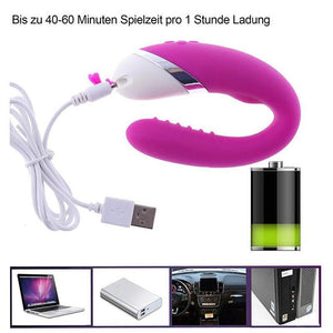 USB Rechargeable G Spot Couple Vibrator Sex Toys-ZhenDuo Sex Shop