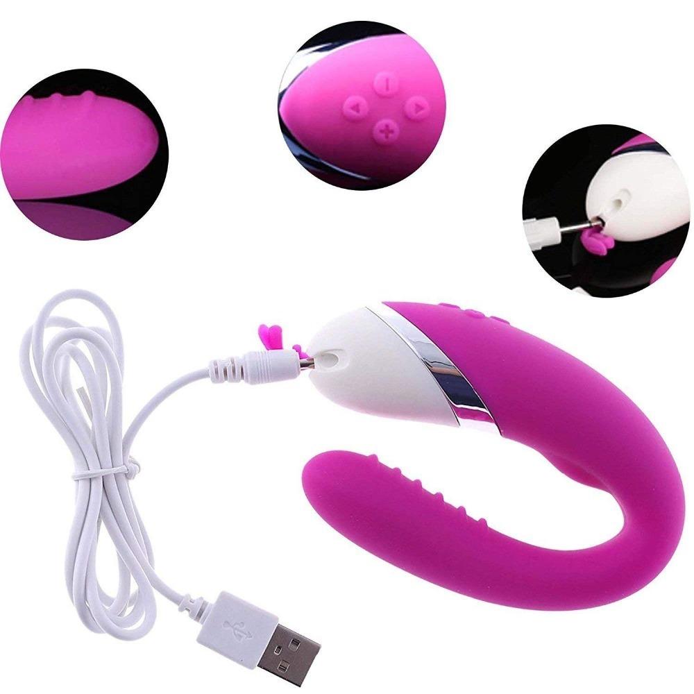 USB Rechargeable G Spot Couple Vibrator Sex Toys ZhenDuo Sex Shop USB Rechargeable G Spot Couple Vibrator Sex Toys ZhenDuo Sex Shop