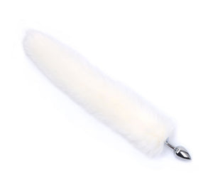 Fox Tail Anal Plug Butt Plug Metal Adult Products Anal Sex Toys for Woman Couples Men Adults Games Sex Shop Toys For Adults18-butt plug-ZhenDuo Sex Shop-White Fox tail-ZhenDuo Sex Shop