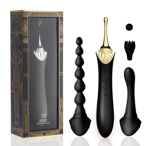 ZALO BESS 2.0 G-spot vibrator clitoral stimulation Double motor Retro massager-vibrator-ZhenDuo Sex Shop-2.0Black-ZhenDuo Sex Shop