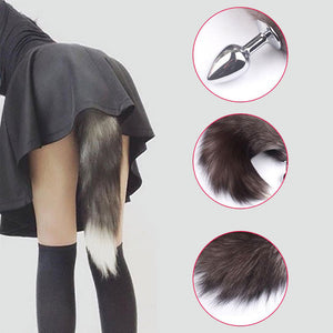 Fox Tail Anal Plug Butt Plug Metal Adult Products Anal Sex Toys for Woman Couples Men Adults Games Sex Shop Toys For Adults18-butt plug-ZhenDuo Sex Shop-ZhenDuo Sex Shop