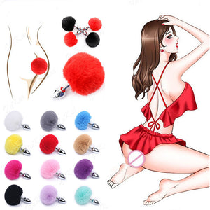 Fox Tail Anal Plug Butt Plug Metal Adult Products Anal Sex Toys for Woman Couples Men Adults Games Sex Shop Toys For Adults18-butt plug-ZhenDuo Sex Shop-ZhenDuo Sex Shop