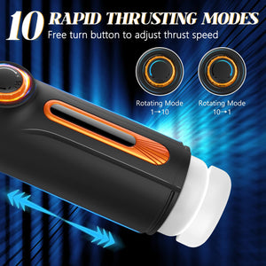 Male Masturbator Automatic With Powerful Vibrating & Thrusting Blowjob Sucking Masturbation Stroker Real Vaginal Sex Toy For Men-masturbator-ZhenDuo Sex Shop-with box-ZhenDuo Sex Shop