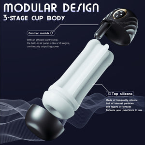 Male Masturbator Toys Automatic Sucking Masturbation Cup For Men Deep Throat Oral Vagina Suction Blowjob Vibrating Sex Machine-masturbator-ZhenDuo Sex Shop-ZhenDuo Sex Shop