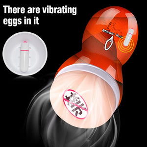 Male Masturbators for Men Vagina Vacuum Pocket Pussy Vaginator Endurance Exercise Masturbation Sex Toys Vibrator Masturb Cup-masturbator-ZhenDuo Sex Shop-ZhenDuo Sex Shop