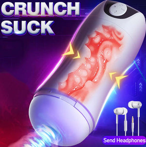 Masturbators For Men Automatic Sucking Real Vagina Vibrator Male Masturbation Cup Pussy Pocket Sex Machine Toys For Adults 18-masturbator-ZhenDuo Sex Shop-MAX01-ZhenDuo Sex Shop