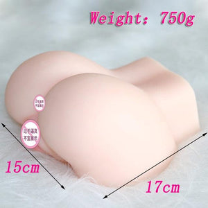 Male Masturbator Artificial Anal Vaginal Realistic Women Butt Buns-ZhenDuo Sex Shop