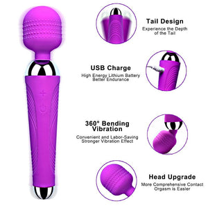 Safiman Wireless AV Vibrator Magic Wand-ZhenDuo Sex Shop