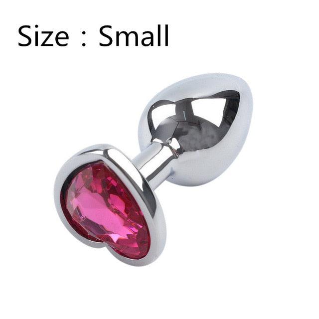 Heart Shaped Metal Anal Plug ZhenDuo Sex Shop Heart Shaped Metal Anal Plug ZhenDuo Sex Shop