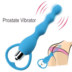Anal Beads Butt Plug Prostate Massage Vibrator-ZhenDuo Sex Shop