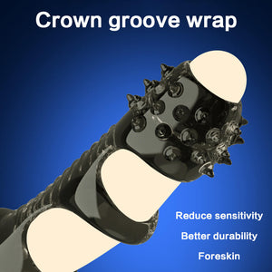 Silicone Male Delayed Ejaculation Penis Sleeve Clitoris Stimulation-ZhenDuo Sex Shop-ZhenDuo Sex Shop