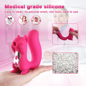 10 Speeds Clit Licking Squirrel Suction Vibrator-vibrator-ZhenDuo Sex Shop-ZhenDuo Sex Shop