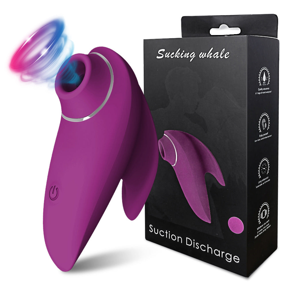 Sucking Vibrator Sex Toy For Women Vibrating Sucker Oral Clitoris Stim image